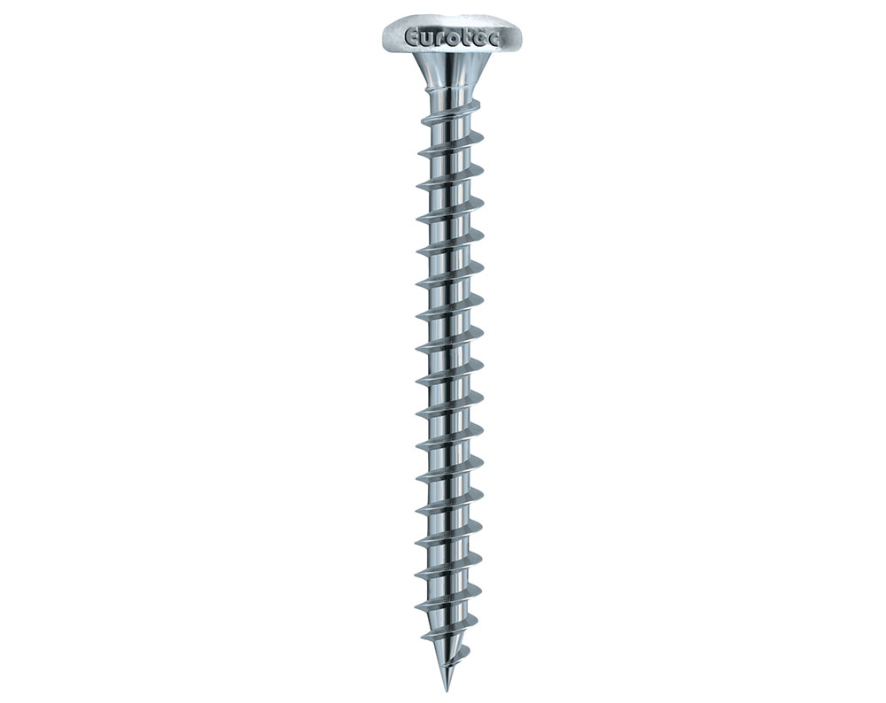 Spanplattenschraube Panhead; Stahl blau verzinkt; TX25