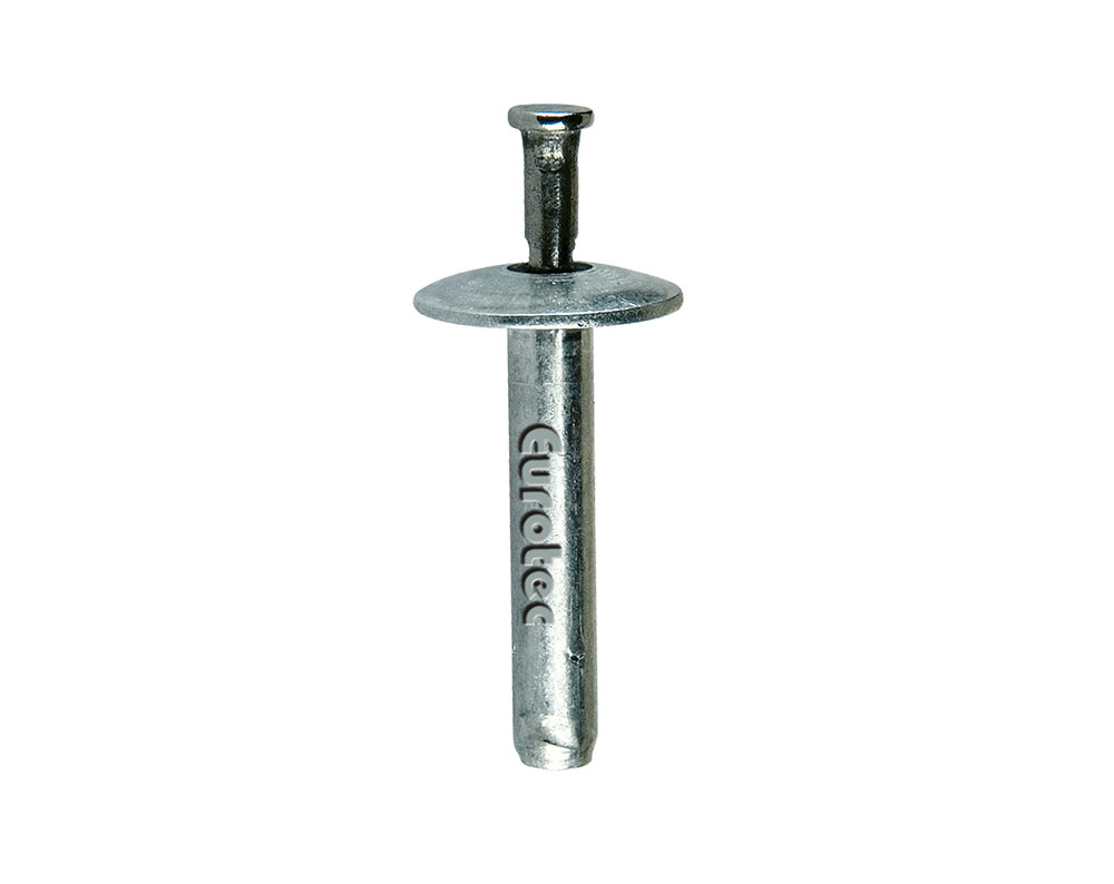 Schlagnieten, Aluminiumhülse/Edelstahldorn