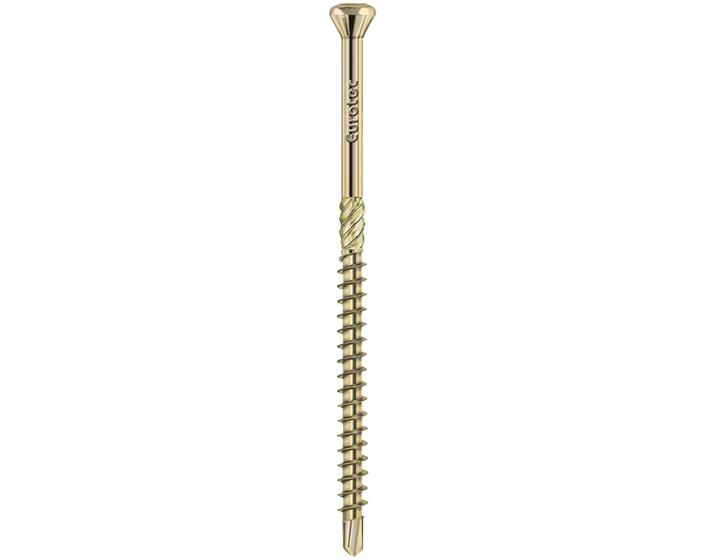 Hobotec Zierkopf; Stahl gelb verzinkt; TX10