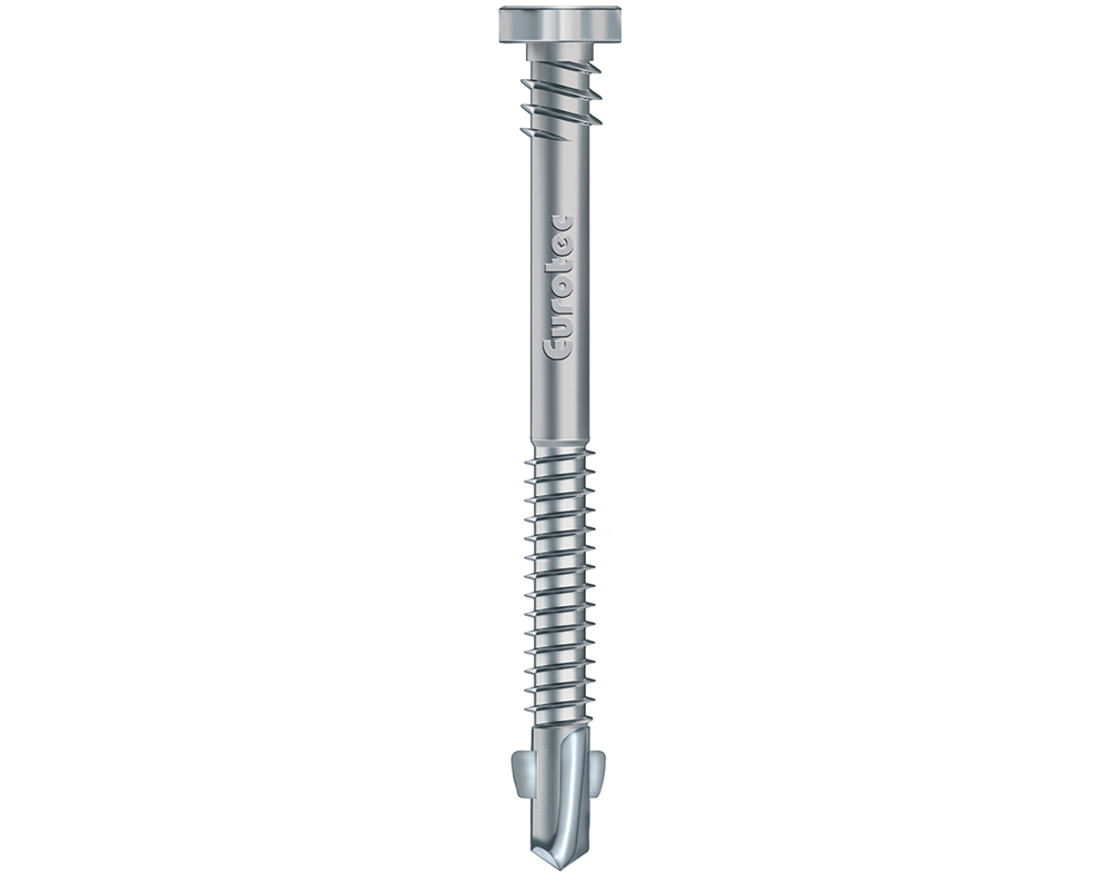 Profilflügelbohrschraube Zylinderkopf 5,5 mm x 56 mm Edelstahl gehärtet