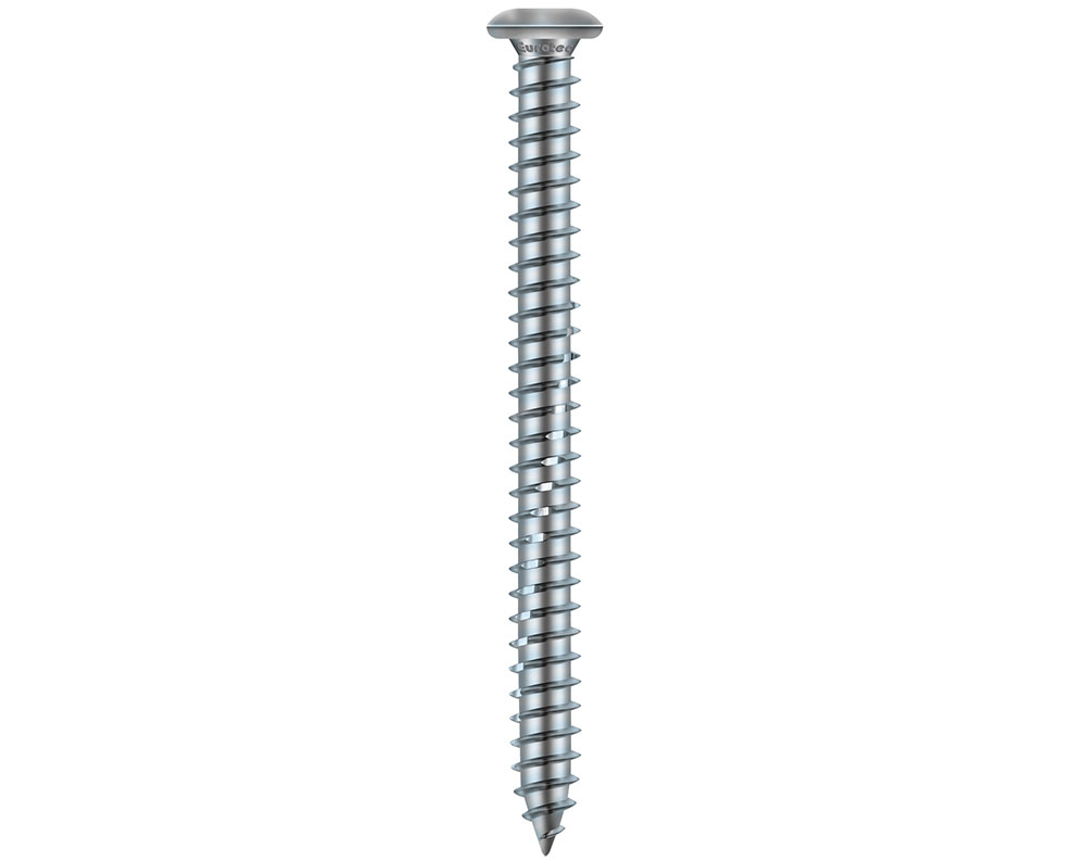 Beton-Rahmenschraube Panhead 7,5 mm x 182 mm Blau verzinkt