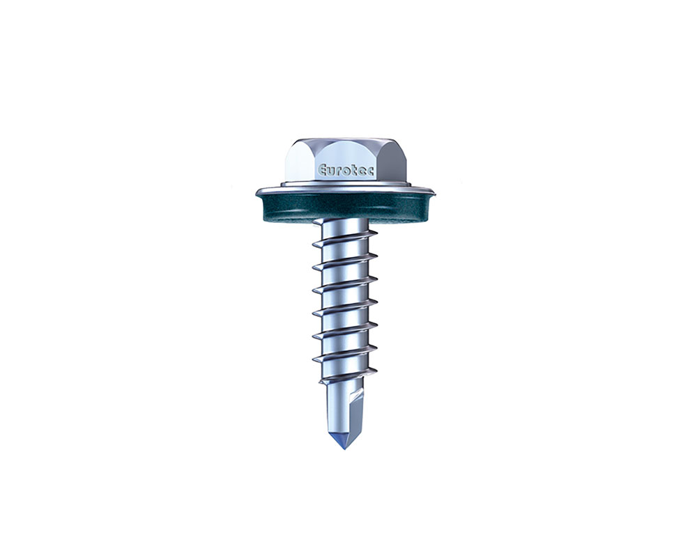 BiGHTY-Bohrschraube Sechskant; Edelstahl gehärtet; SW8; Bohrleistung: 5 mm